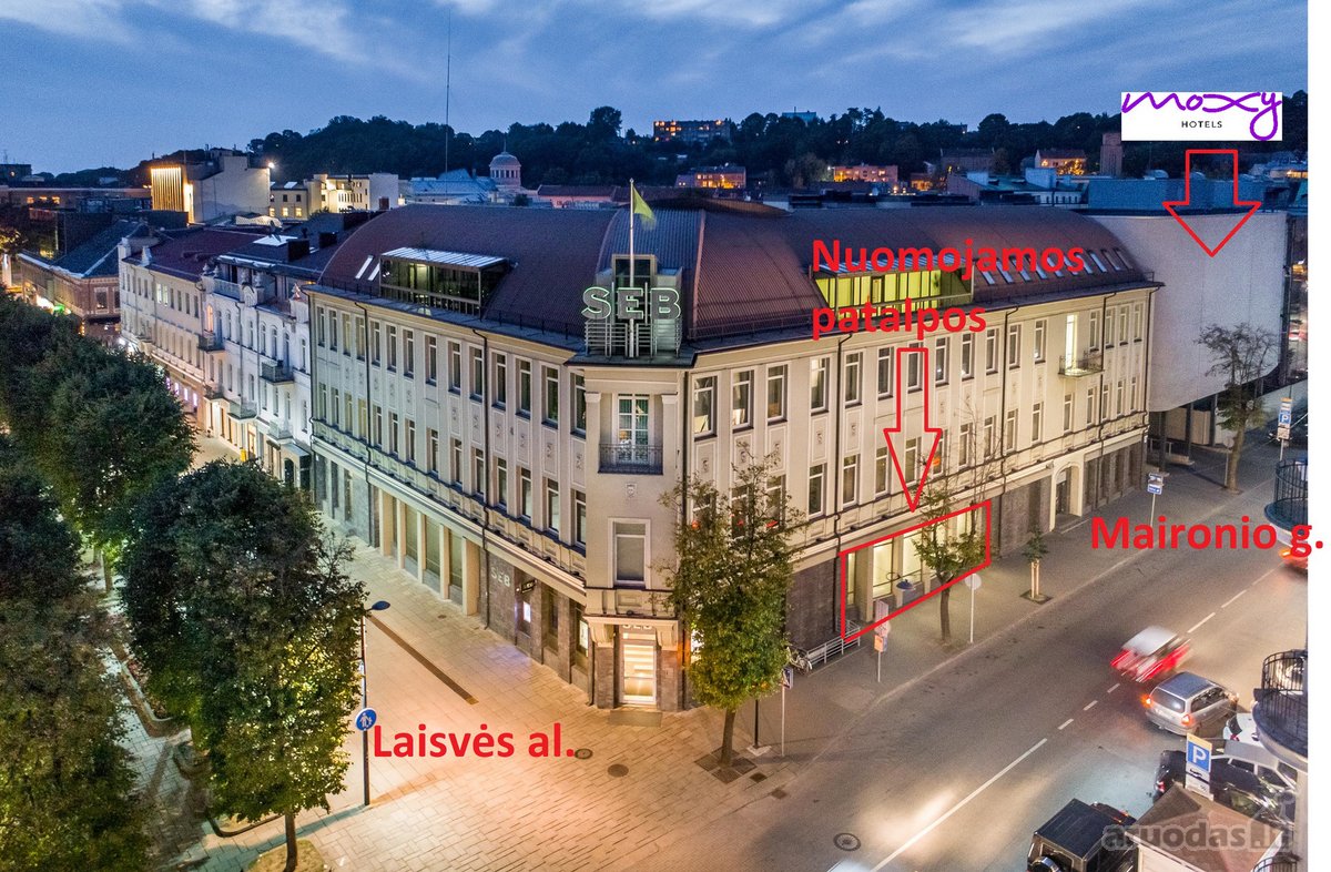 Išnuomojamos komercinės patalpos prestižinėje - nuotraukos Nr. 2