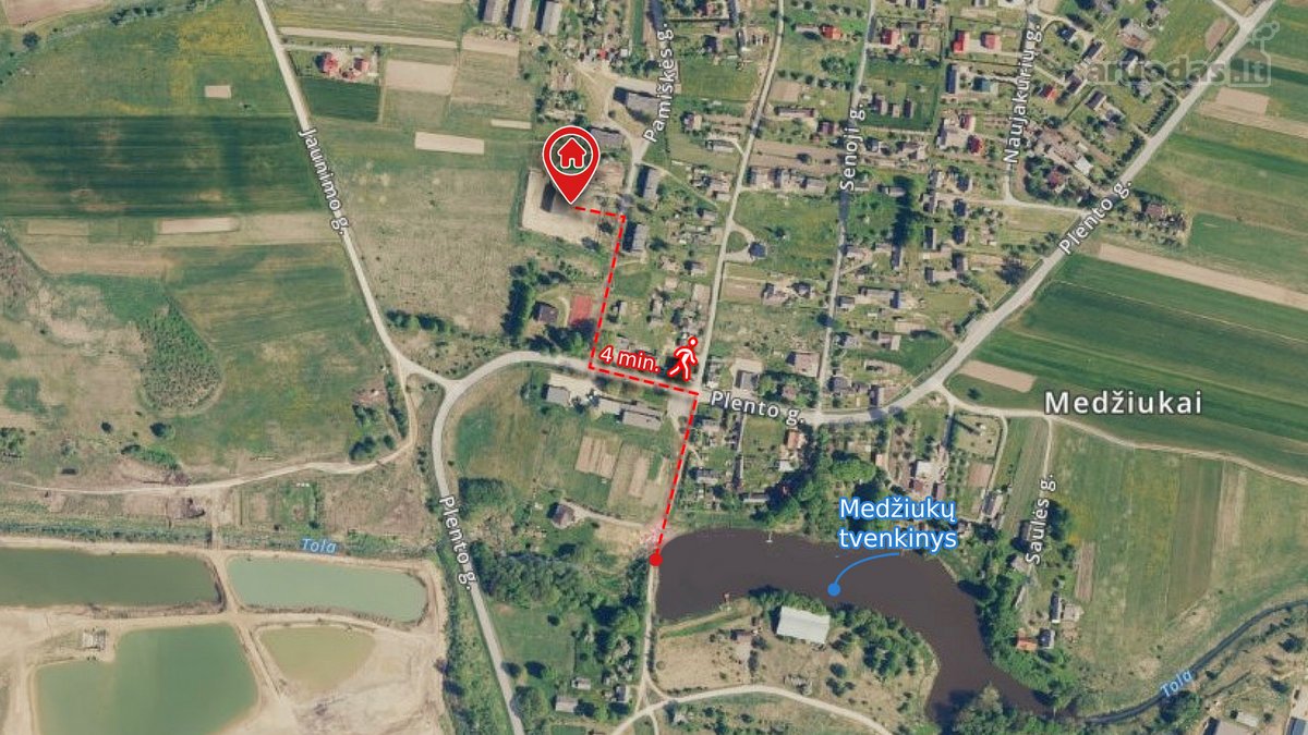 Širvintų rajone Medžiukų kaime parduodamas - nuotraukos Nr. 2