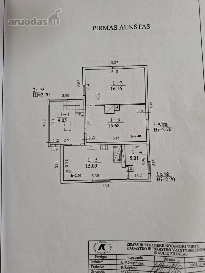 Parduodamas vieno aukšto su mansarda, - nuotraukos Nr. 28