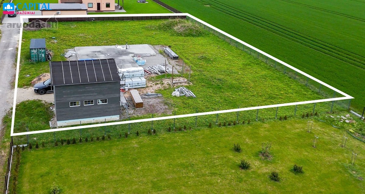 Parduodamas Sklypas Su Namo Projektu, - nuotraukos Nr. 2