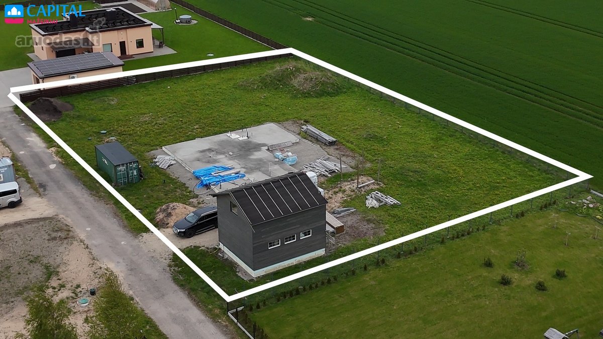 Parduodamas Sklypas Su Namo Projektu, - nuotraukos Nr. 3