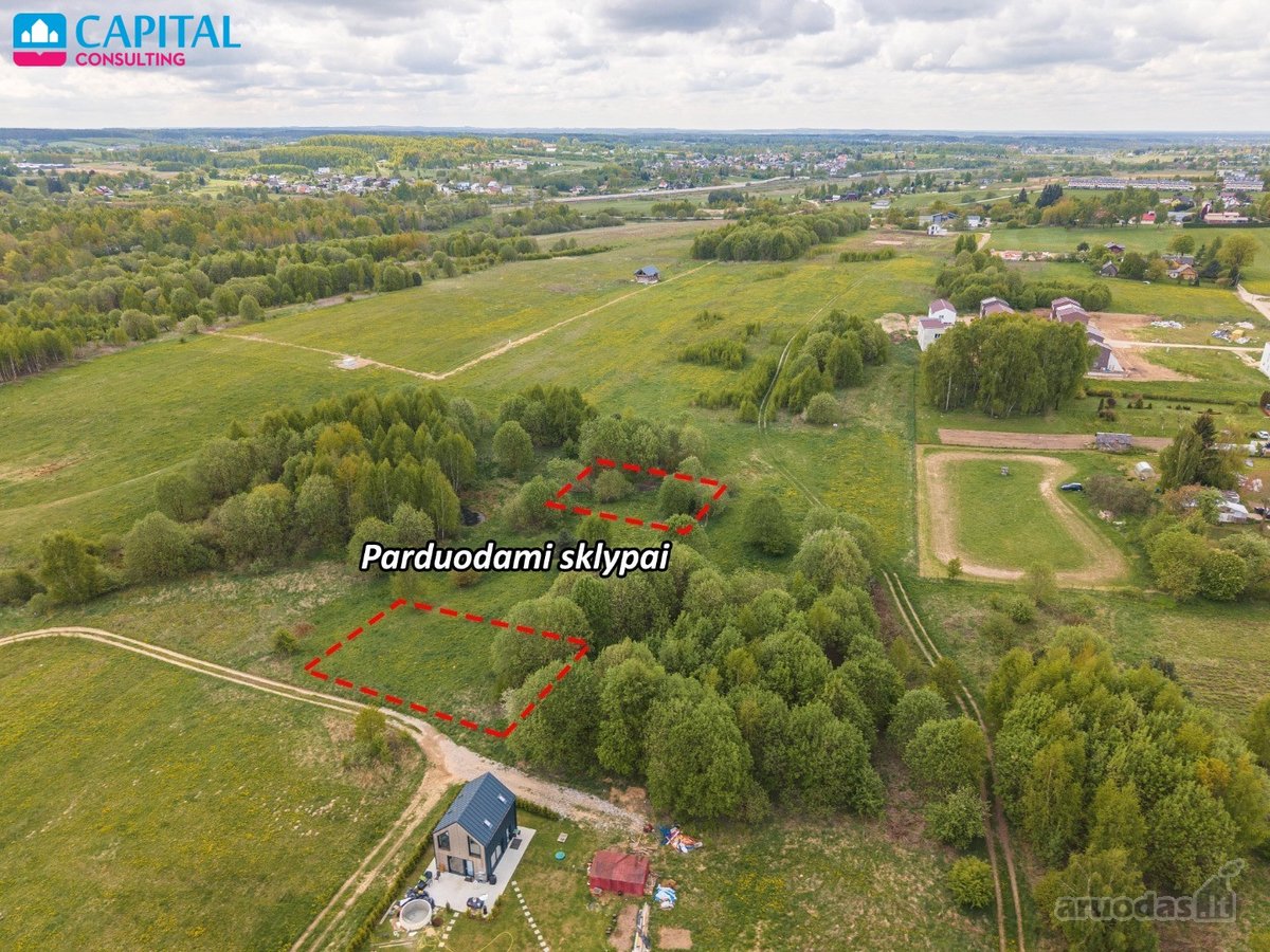 Parduodami du namų valdos žemės sklypai - nuotraukos Nr. 3
