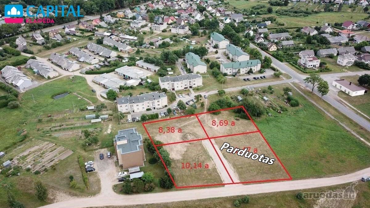 Parduodami Trys Namų Valdos Sklypas Rietavo Mieste - nuotraukos Nr. 13