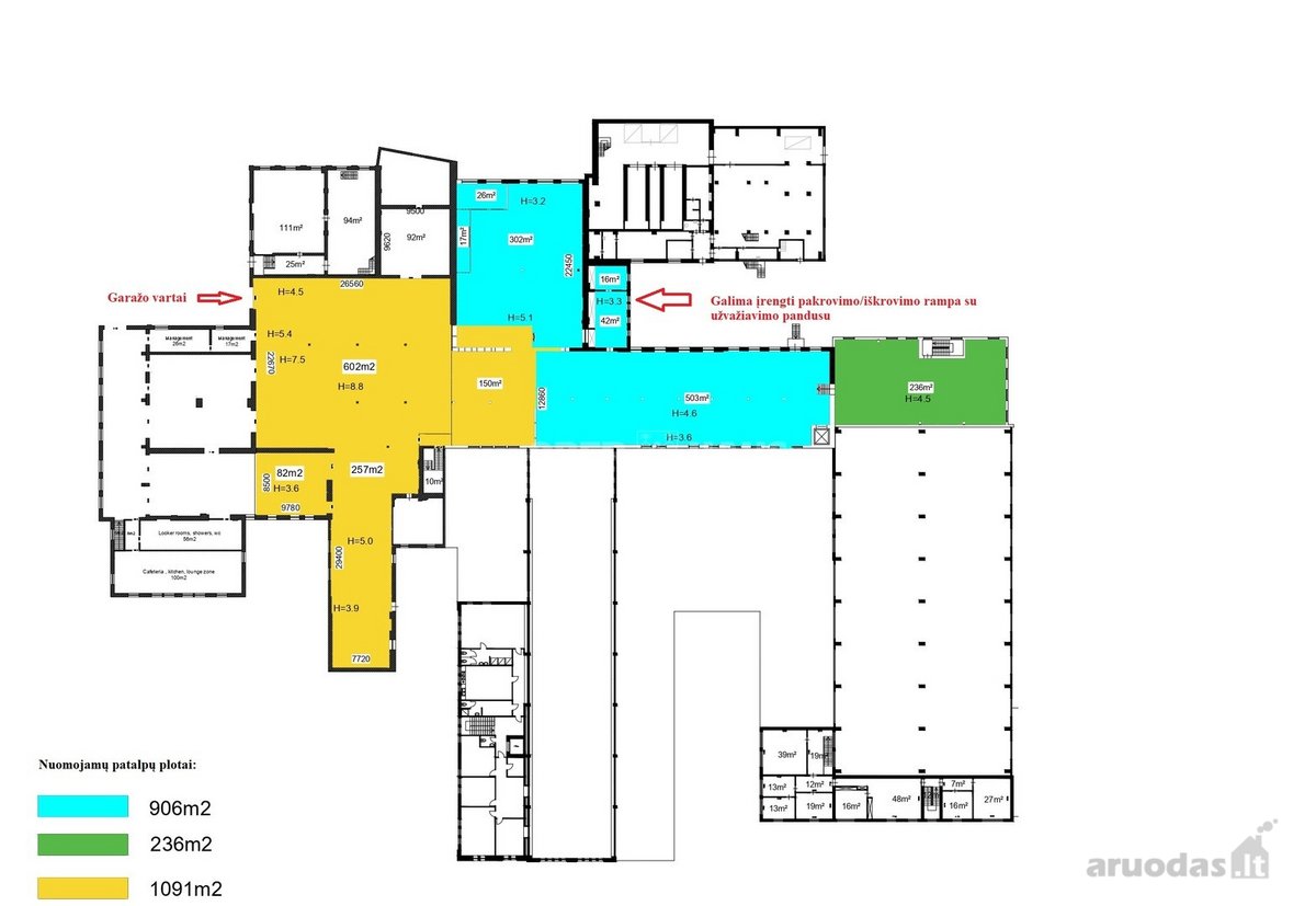 Išnuomojamos 800 m² komercinės patalpos - nuotraukos Nr. 9