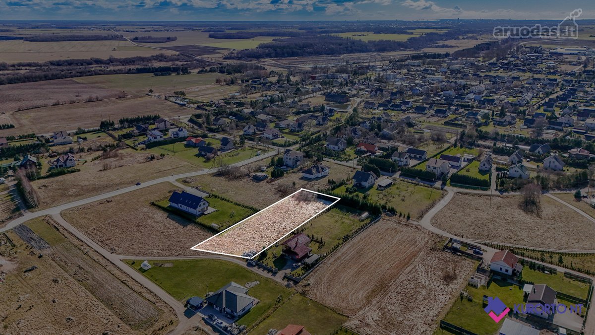 Parduodamas namų valdos sklypas Klevų g.,