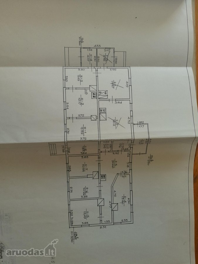 Namas miesto centre. Šalia didelė asfaltuota - nuotraukos Nr. 11