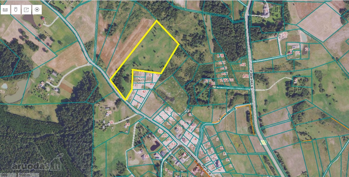Pikeliškių k., Beržų g. parduodamas 4 ha - nuotraukos Nr. 8