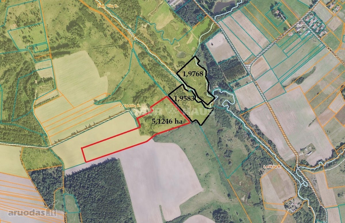 Parduodami Trys Žemės Ūkio Paskirties Sklypai