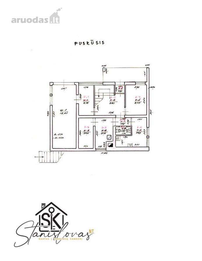 Erdvus Namas Su 16.5 A Žemės Sklypu, Sodu Ir - nuotraukos Nr. 22
