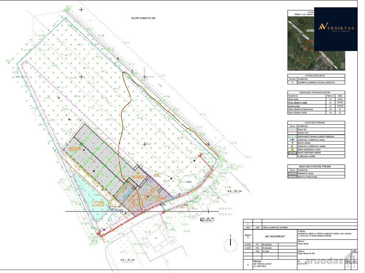 Parduodamas Projektas. Komercinis sklypas su - nuotraukos Nr. 9