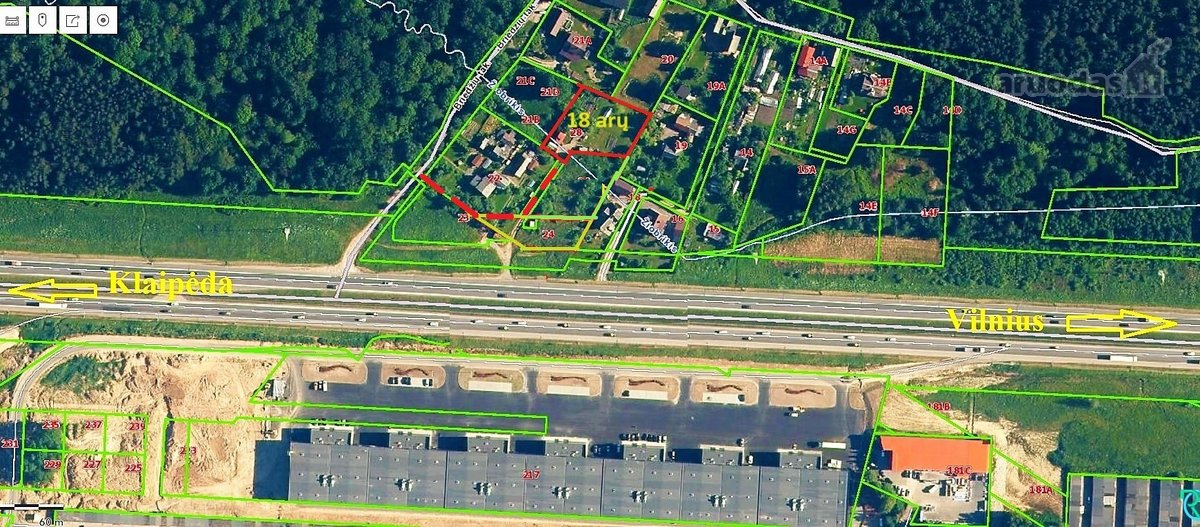 18 arų sklypas Islandijos pl., Eiguliuose, - nuotraukos Nr. 9