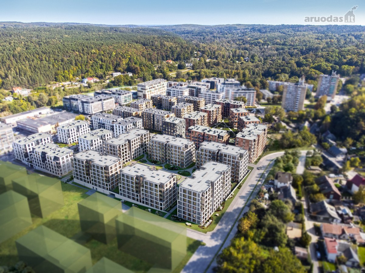 Parduodamas butas su daline apdaila projekte - nuotraukos Nr. 10
