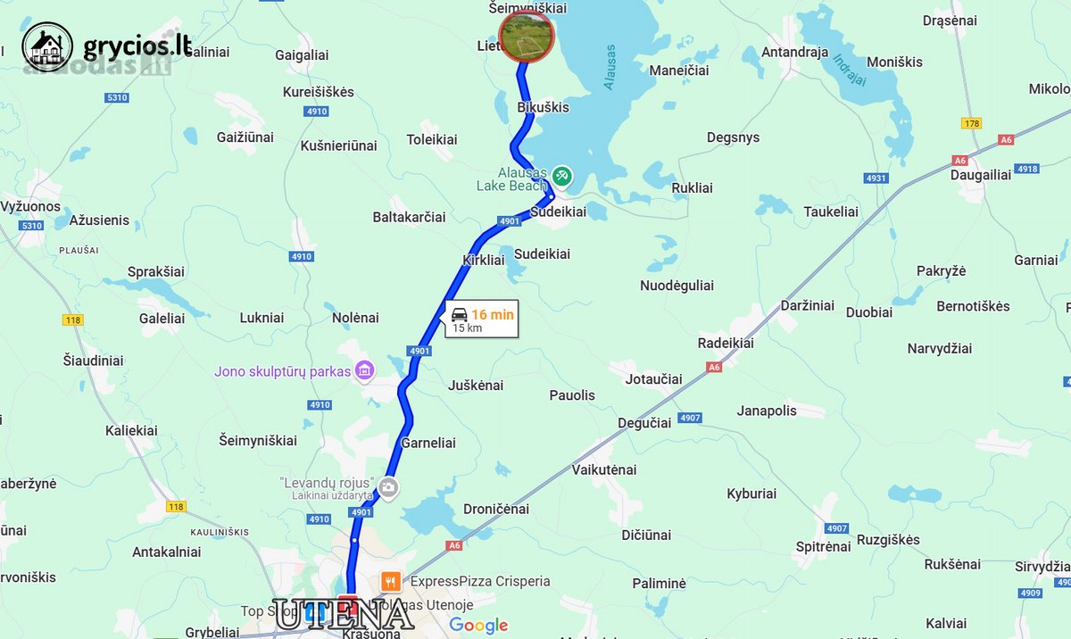 Utenos raj., Sudeikių sen., Šeimyniškių kaime - nuotraukos Nr. 13