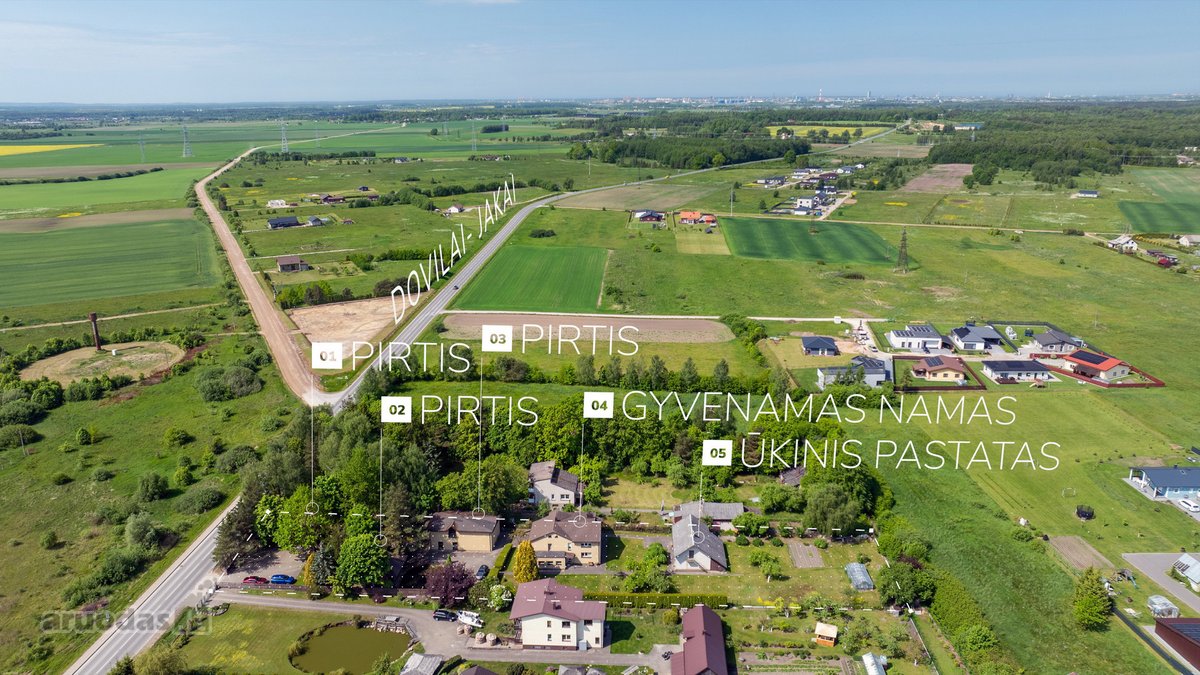 Parduodamas Gyvenamasis Namas Su 3 Pirčių