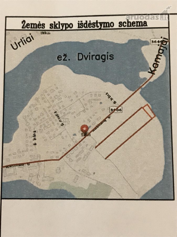 Parduodamas žemės sklypas 0,2494 esantis