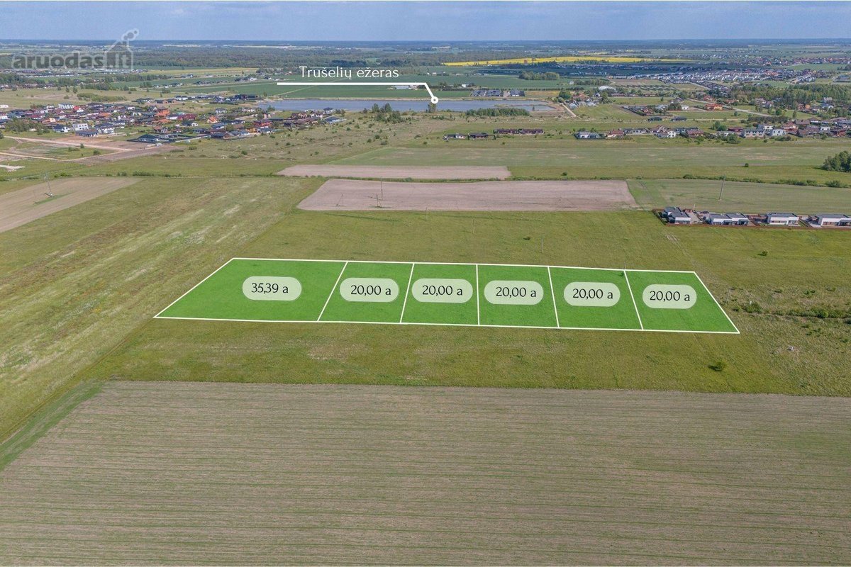 Parduodami 6 Namų Valdos Sklypai Tinklų G.,