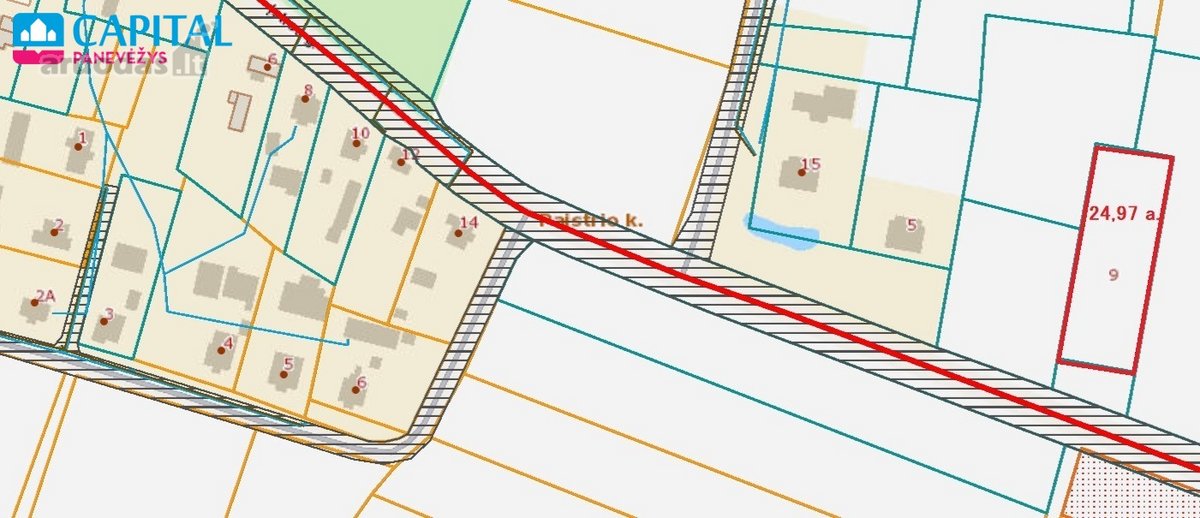 Arduodamas Sklypas Gyvenamųjų Namų Statybai
