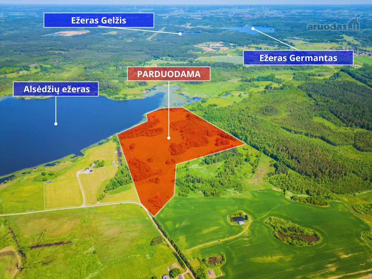Parduodamas 23,56 ha žemės ūkio paskirties - nuotraukos Nr. 7