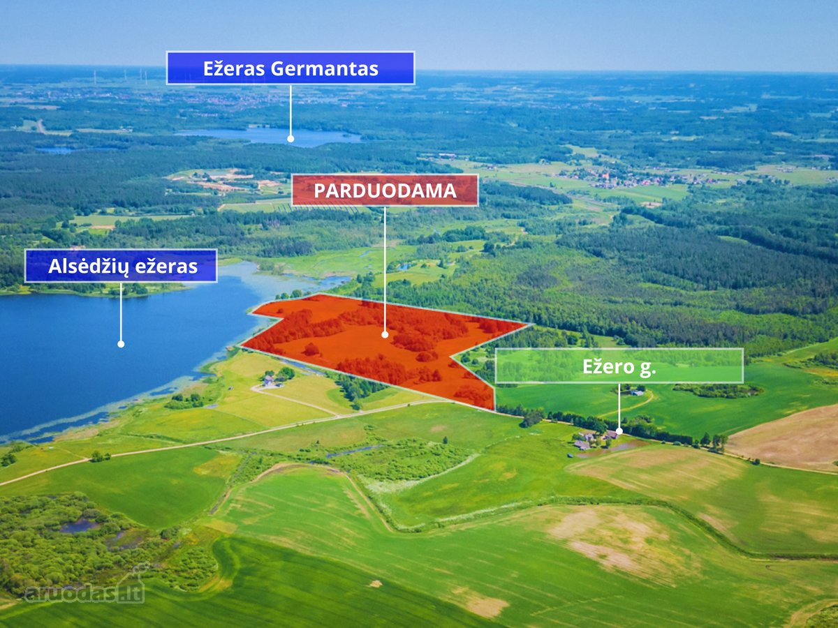 Parduodamas 23,56 ha žemės ūkio paskirties - nuotraukos Nr. 8