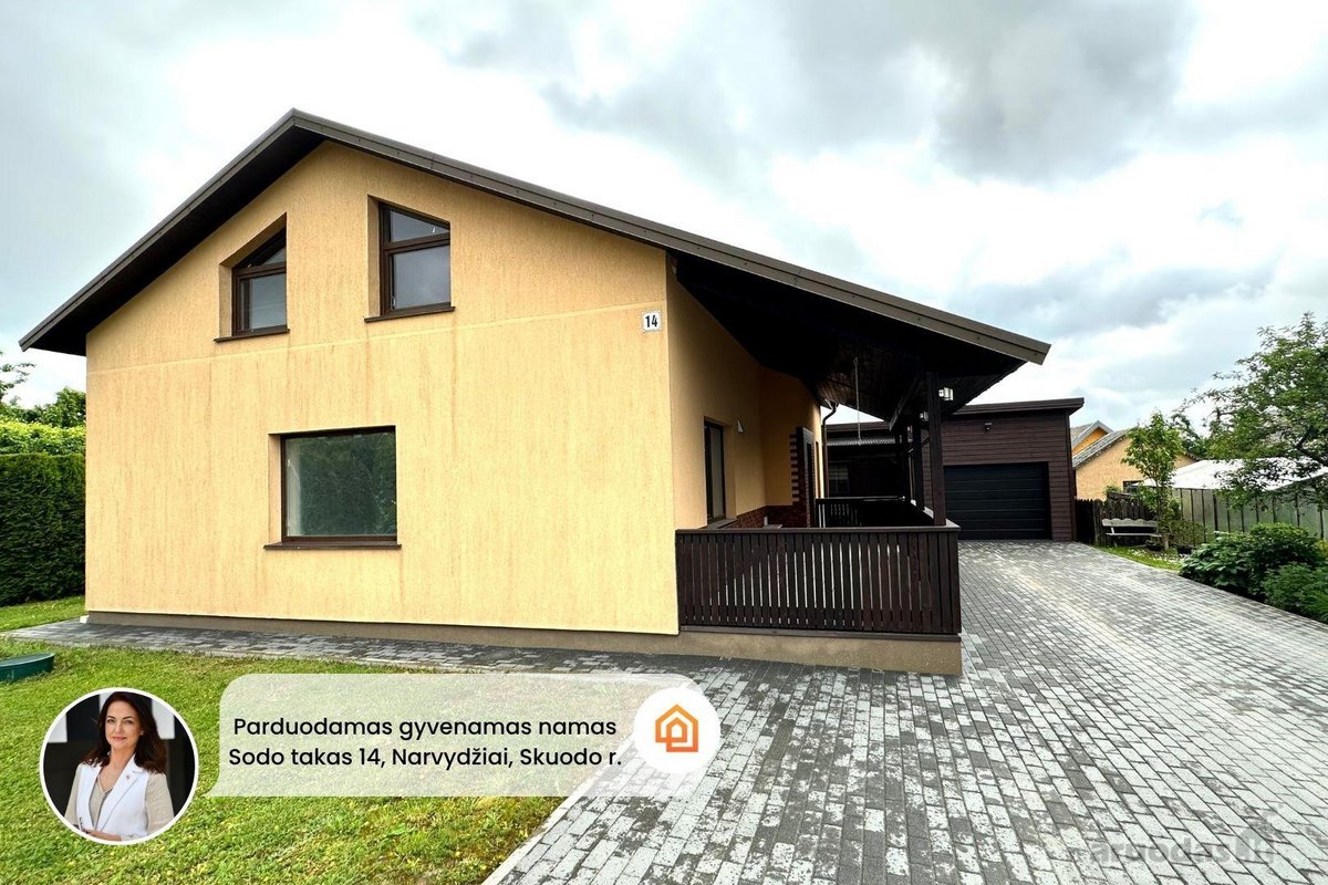 Parduodamas kompaktiškas 1 aukšto gyvenamasis