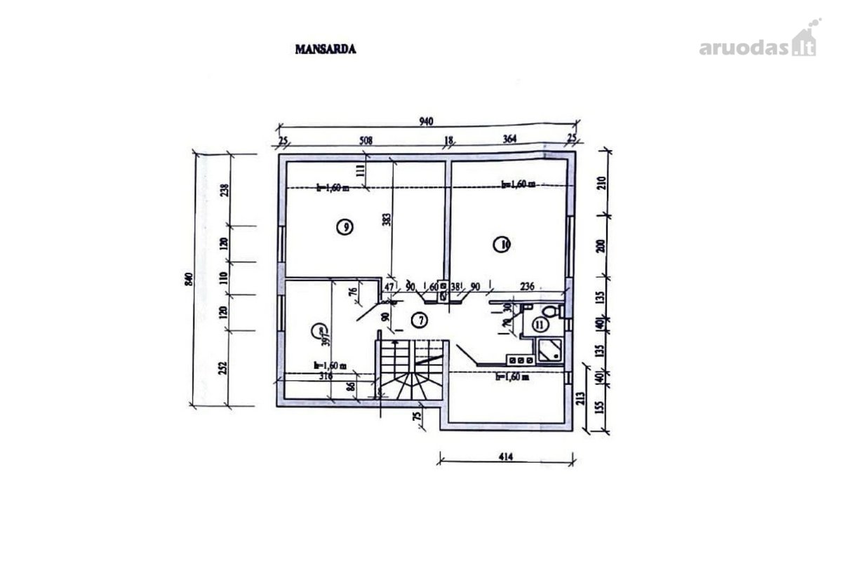Parduodamas kompaktiškas 1 aukšto gyvenamasis - nuotraukos Nr. 22