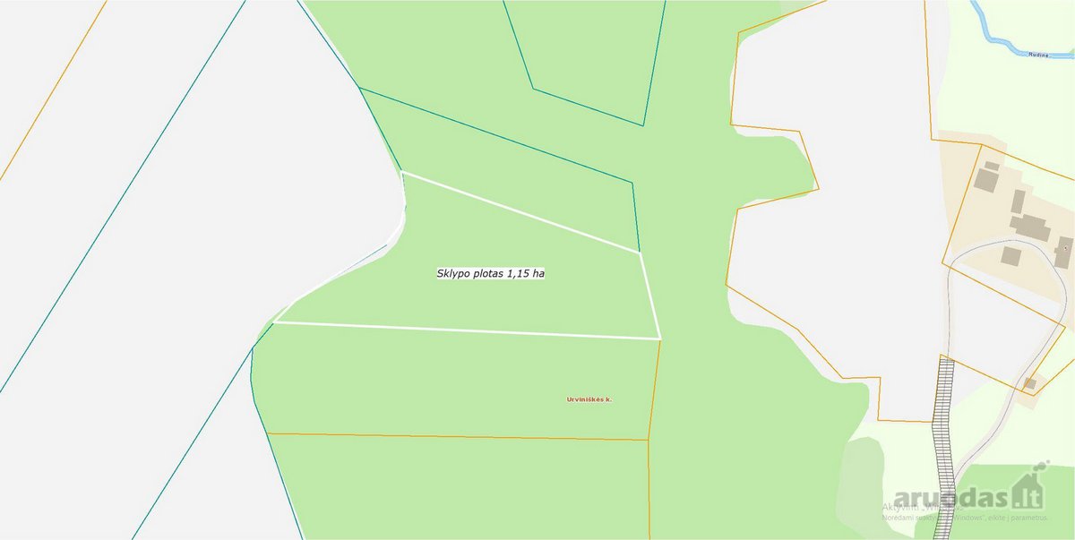 Nauja kaina! Parduodami trys sklypai 10,81 ha - nuotraukos Nr. 5