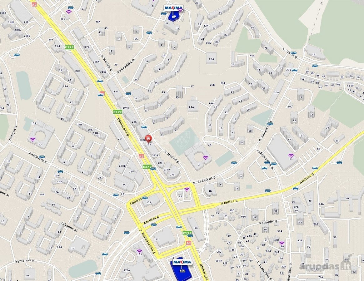 Išnuomojamos 169 m² biuro patalpos Ukmergės g - nuotraukos Nr. 13