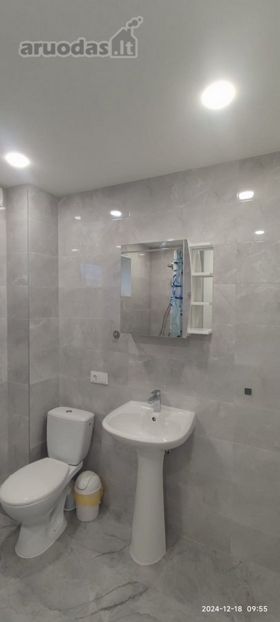 Išnuomojamas tvarkingas dviejų kambarių butas - nuotraukos Nr. 11