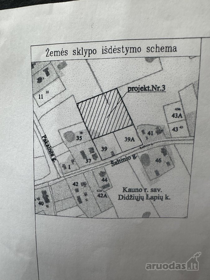 Parduodamas namų valdos sklypas Didžiosiose - nuotraukos Nr. 11