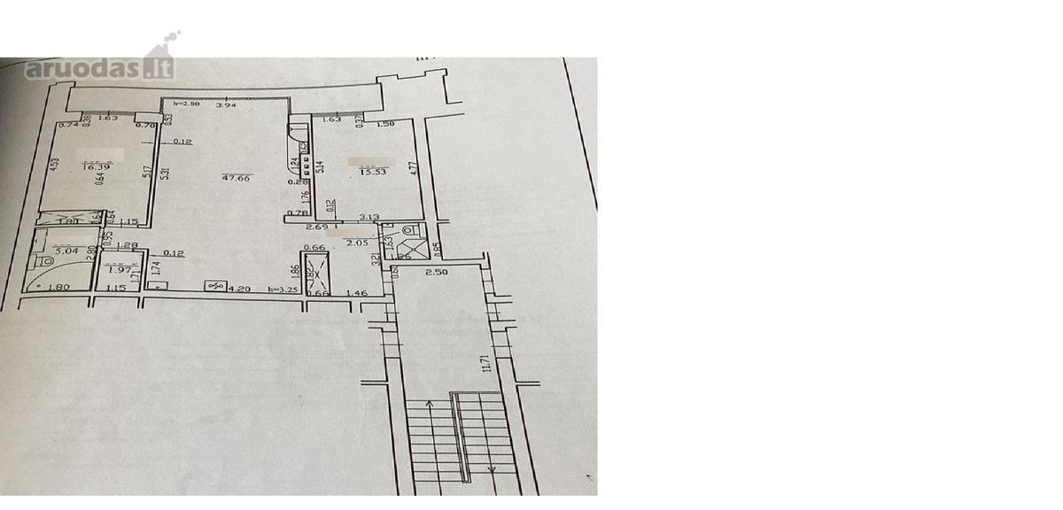 Stilingas 3 kambarių butas su terasa šalia - nuotraukos Nr. 34
