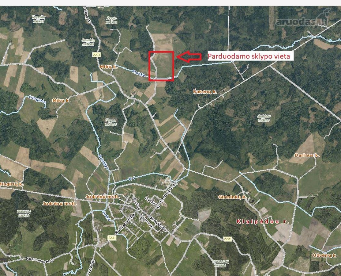 Parduodamas žemės ūkio paskirties sklypas - nuotraukos Nr. 3