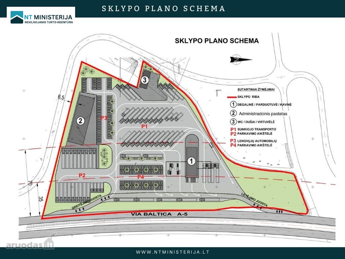 Parduodamas sklypas degalinės statybai prie - nuotraukos Nr. 8