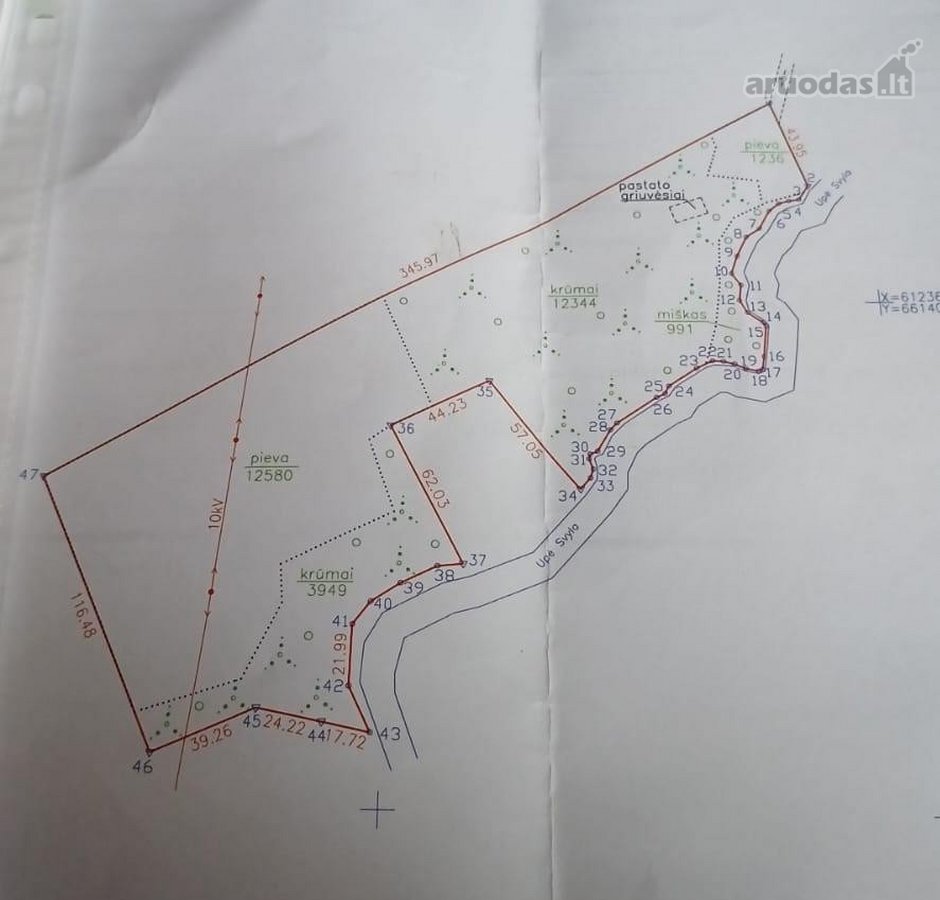 Parduodamas išskirtinis sklypas su namų valda - nuotraukos Nr. 15
