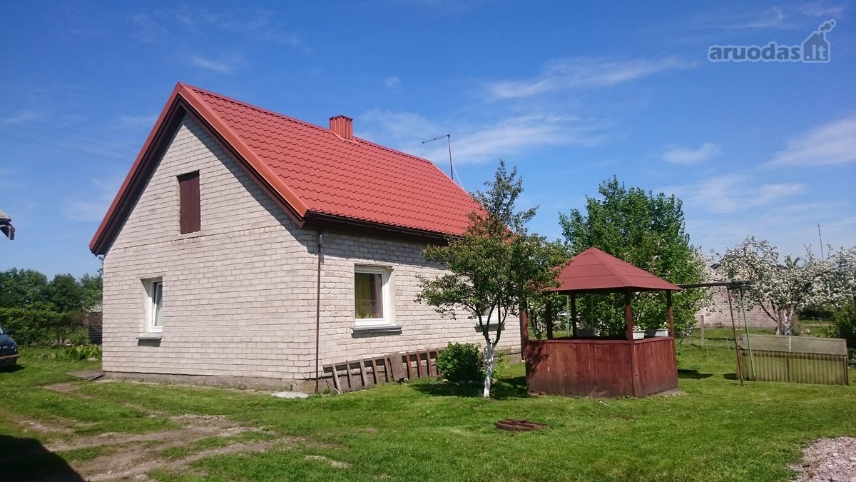 Nauja Kaina ! Paduodamas namas Drevernoj ,