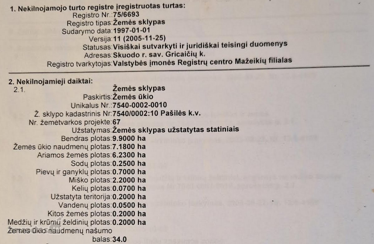 Parduodamas unikalus 9,9 ha žemės sklypas su - nuotraukos Nr. 6
