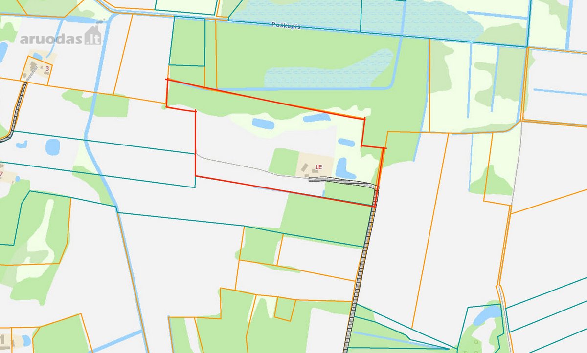 Parduodamas unikalus 9,9 ha žemės sklypas su - nuotraukos Nr. 4
