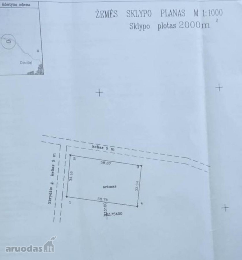 Parduodamas namų valdos sklypas Doviluose – - nuotraukos Nr. 11