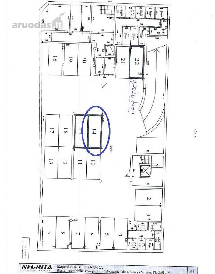 1 automobilio stovėjimo vieta, nr, 14, - nuotraukos Nr. 4