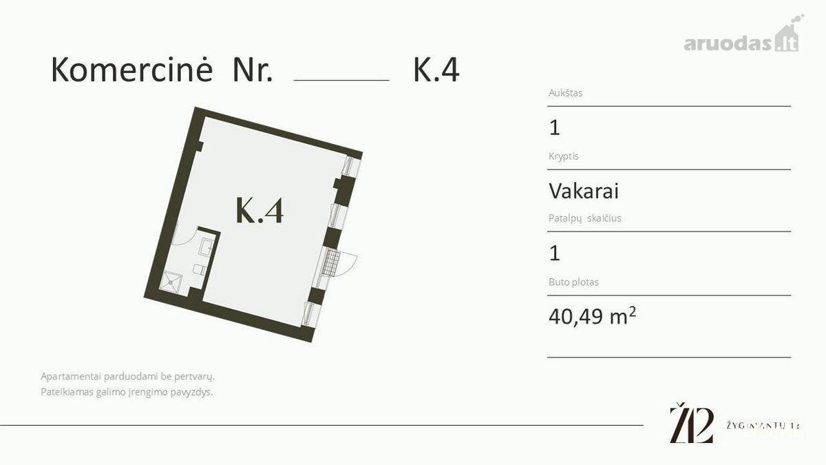 Parduodamos komercinės patalpos prestižiniame - nuotraukos Nr. 7