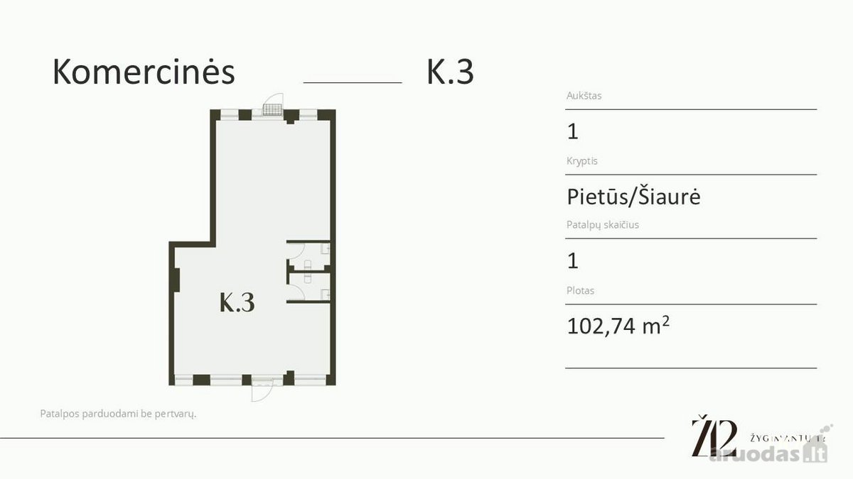 Parduodamos komercinės patalpos prestižiniame - nuotraukos Nr. 3
