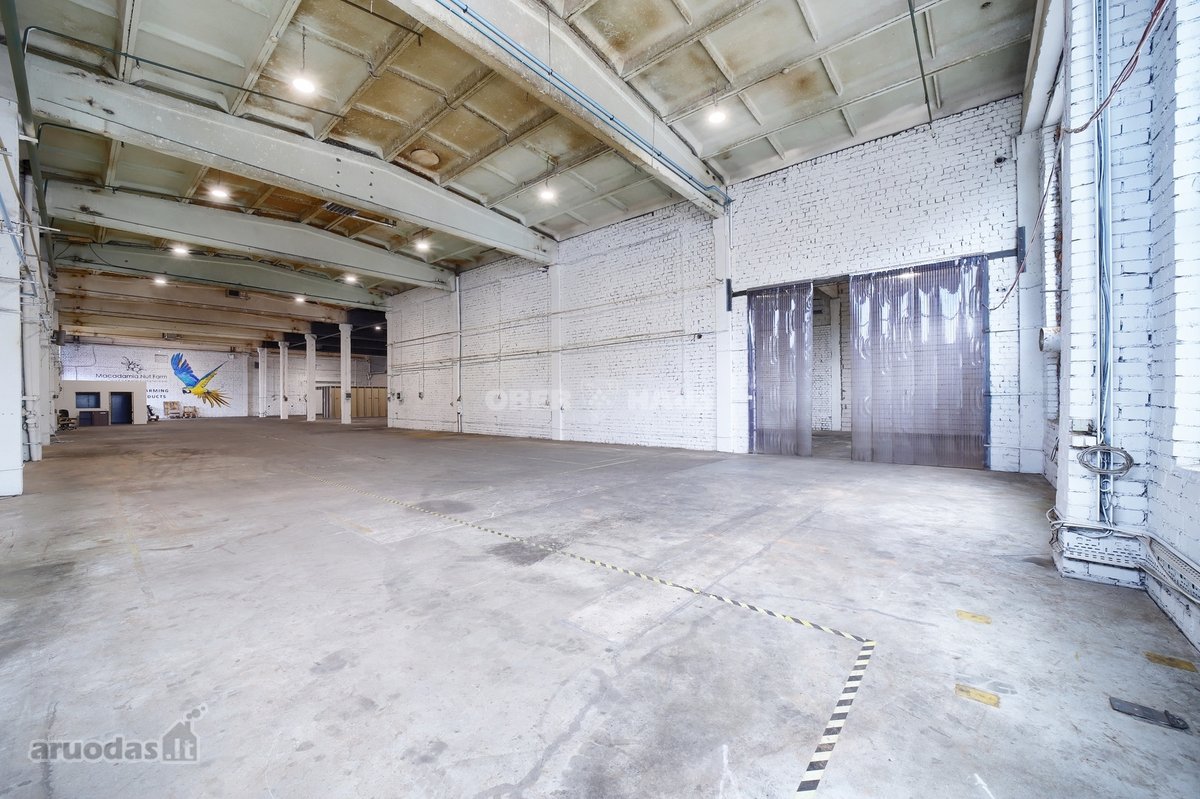 Išnuomojamos 642 m² ir 1262 m² ploto gamybos - nuotraukos Nr. 24