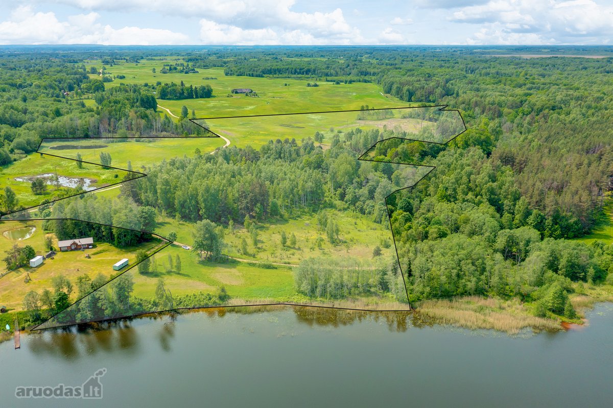 Parduodamas išskirtinis 18 ha ploto sklypų