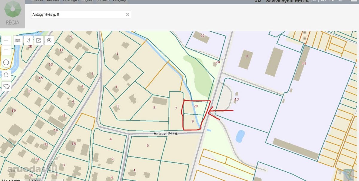 Parduodami sklypai gamtos apsuptyje – vos 20