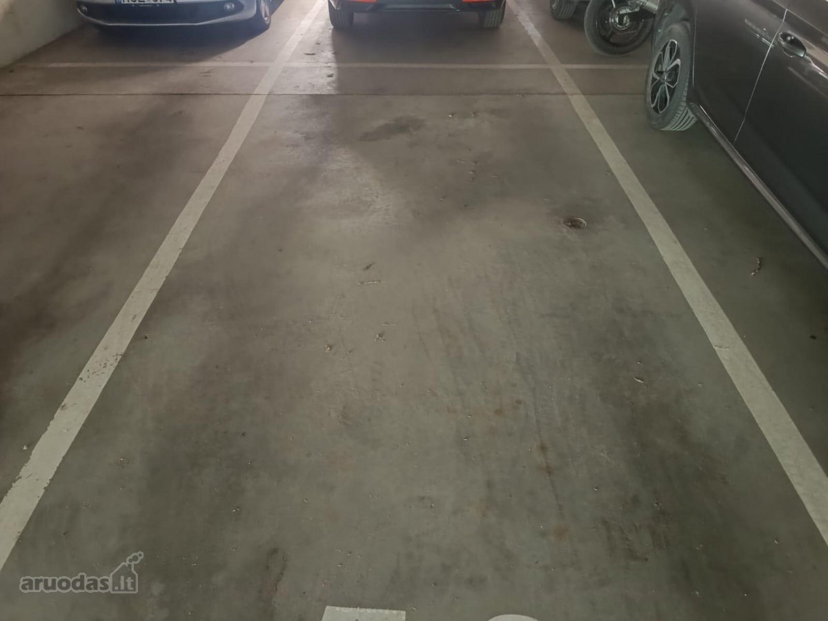 Parduodama parkavimo vieta požeminiame