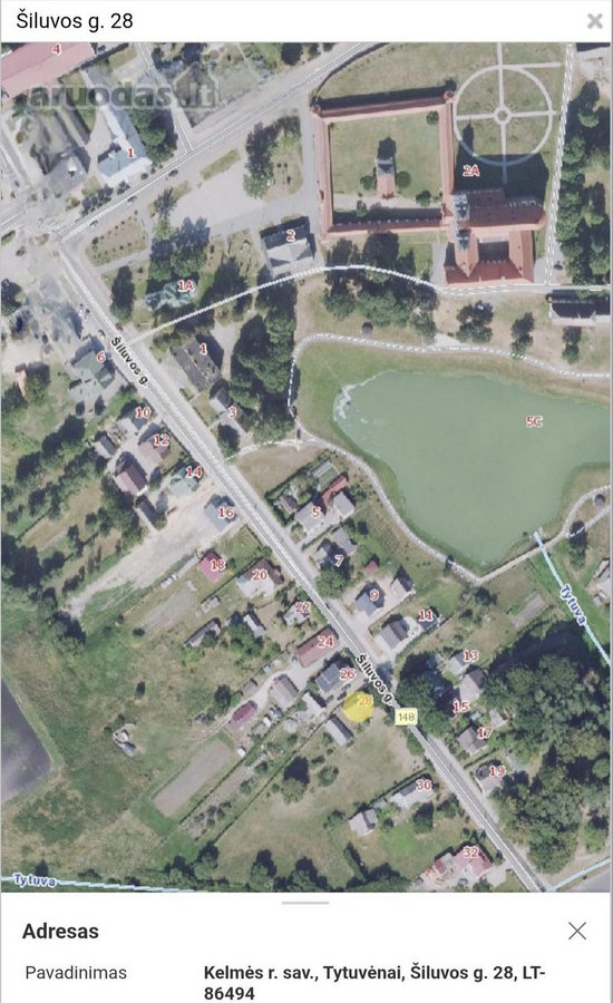 Parduodama sodyba 25a. Tytuvėnų m., - nuotraukos Nr. 2