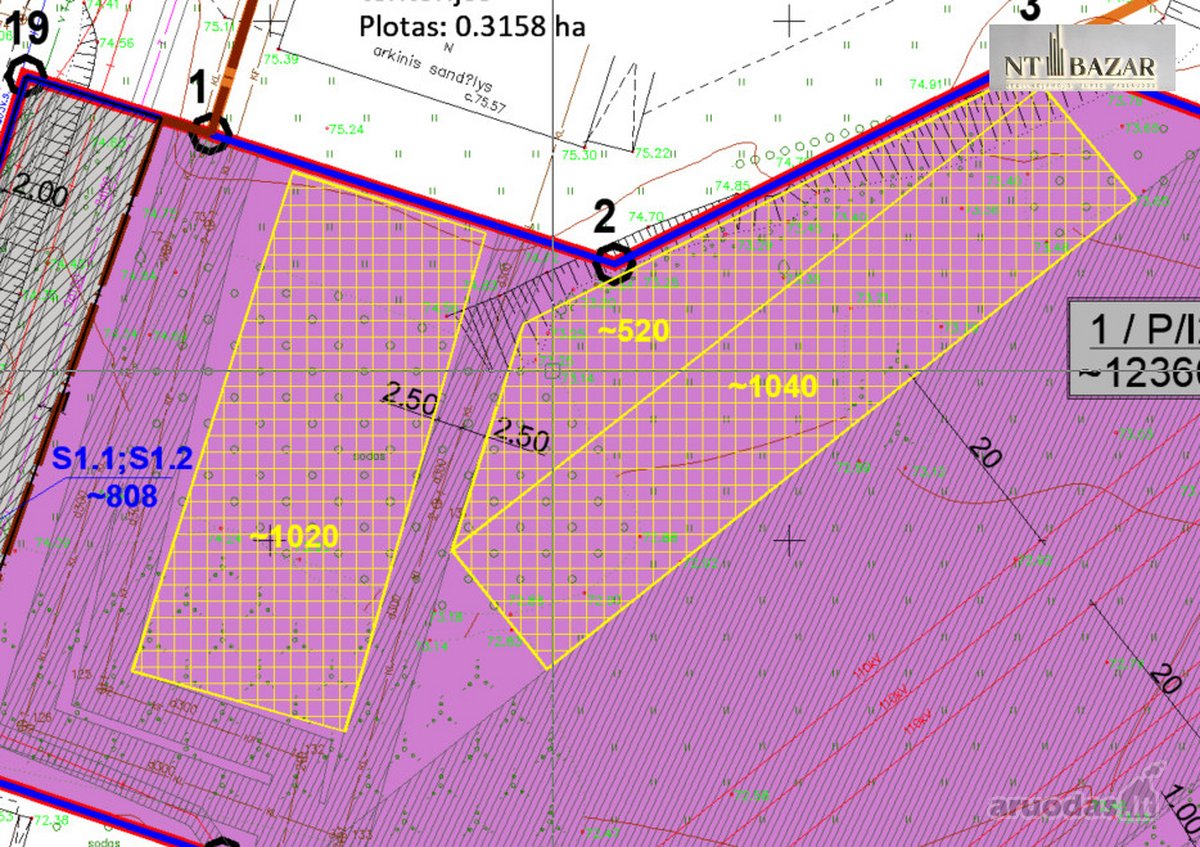 Parduodamas 1,23 Ha komercinės paskirties - nuotraukos Nr. 2