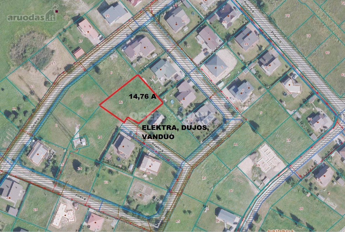 Aukštelkėje, Puikioje Vietoje, Parduodamas 14 - nuotraukos Nr. 2