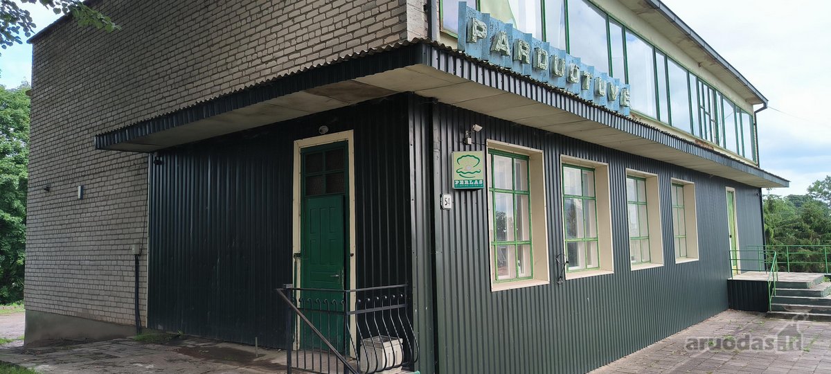 Parduodamas komercinės paskirties pastatas