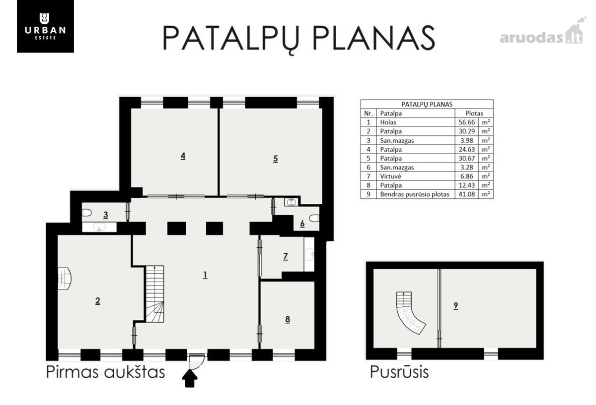 Kokybiškai Ir Moderniai Įrengtos Patalpos - nuotraukos Nr. 21