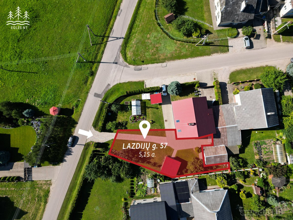 Butas su nuosavu žemės sklypu, Lazdijų g. 57,